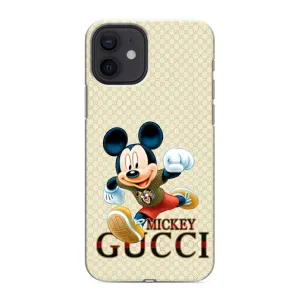 Чехол Disney Mouse iPhone 12 mini (PREMIUMPrint) (Mikki Gucci)