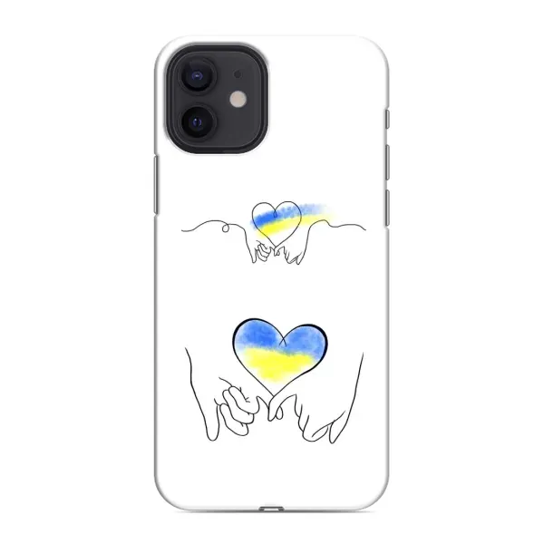 Чехол с принтом «Мир Украине» для iPhone 12 mini