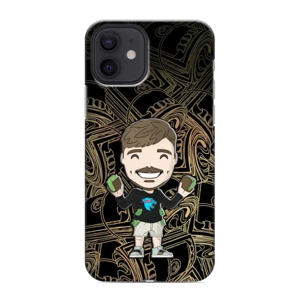Чехол с принтом «Mister Beast» для iPhone 12 mini