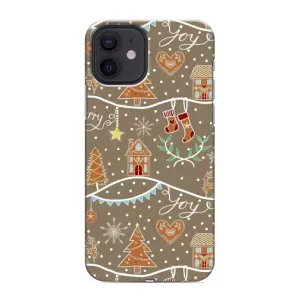 Новогодние, Праздничные Чехлы для iPhone 12 mini - 2024 год (Новогодние пряники)