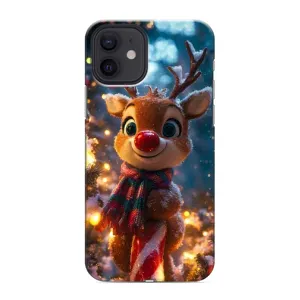 Чехол с принтом «Олень с шарфом» для iPhone 12 mini