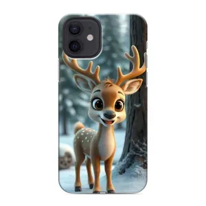 Чехол с принтом «Олененок в лесу» для iPhone 12 mini