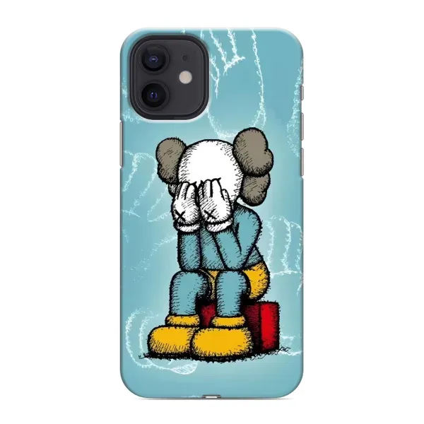 Чехол с принтом «Плач Bearbrick» для iPhone 12 mini