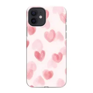 Чехол с розовым рисунком для iPhone 12 mini