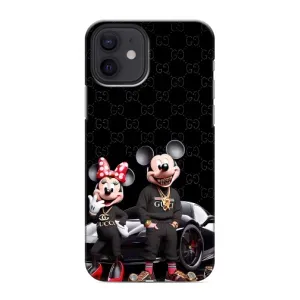 Чехол Disney Mouse iPhone 12 mini (PREMIUMPrint) (Семья Маусов)