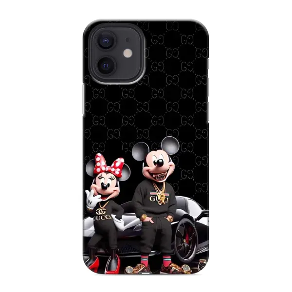 Чехол с принтом «Семья Маусов» для iPhone 12 mini