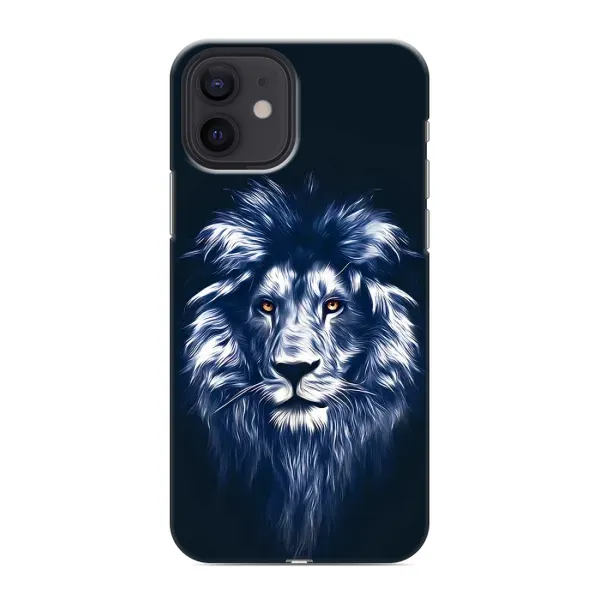 Чехол с принтом «Синий Лев» для iPhone 12 mini