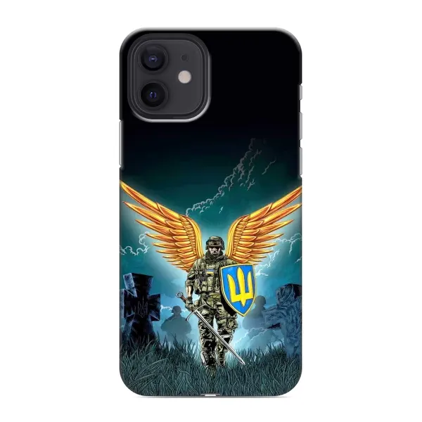 Чохол з принтом «Солдат ЗСУ» для iPhone 12 mini Чохол з принтом «Солдат ЗСУ» для iPhone 12 mini