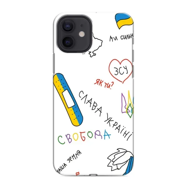 Чехол с принтом «Стикер» для iPhone 12 mini