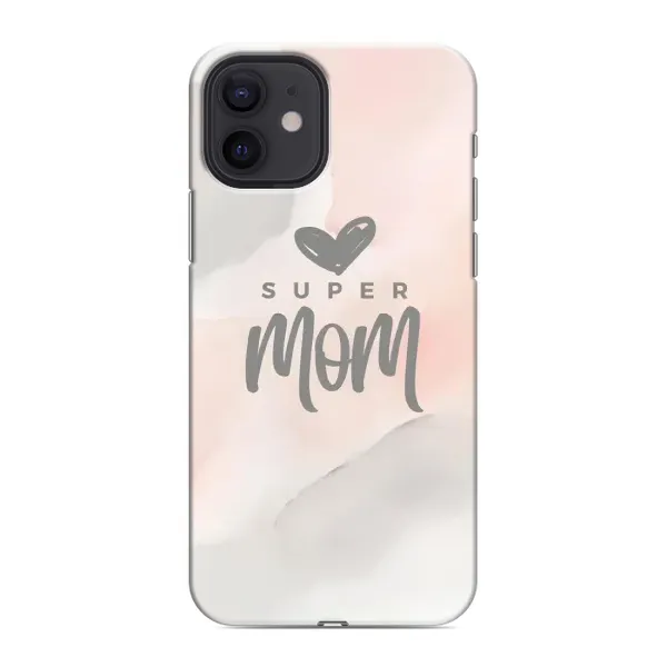 Чехол с принтом «Супер мама» для iPhone 12 mini