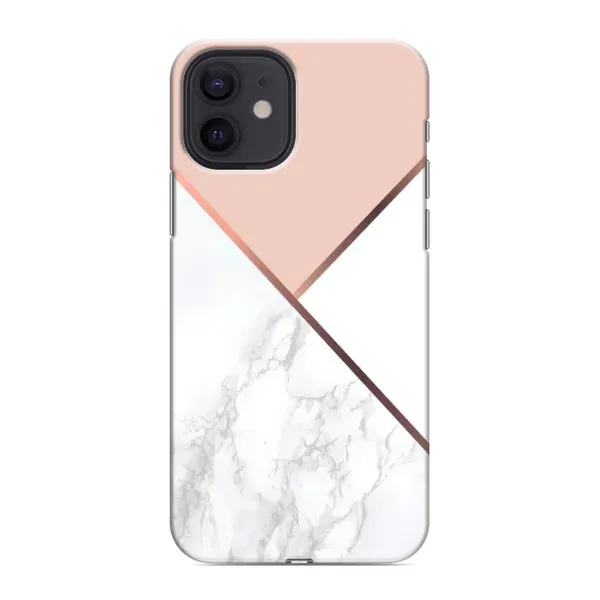 Чехол с принтом «Тройной мрамор» для iPhone 12 mini
