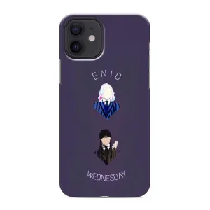 Чохли Венсдей на iPhone 12 mini Уенсдей (AlphaPrint) (Венздей і подруга)