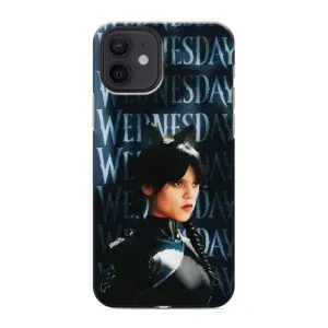 Чохли Венсдей на iPhone 12 mini Уенсдей (AlphaPrint) (Венздей кішка)