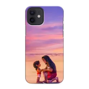 Чехол с мультфильмом Моана iPhone 12 mini (Маленькая Ваяна)