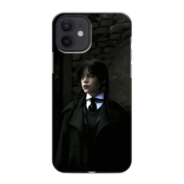 Чехол с принтом «Темный стиль Уэнздей» для iPhone 12 mini