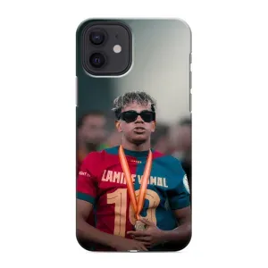 Чехол с футболистом Ламин Ямаль iPhone 12 mini (Ямаль Барса)
