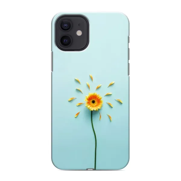 Чехол с принтом «Желтый цветок» для iPhone 12 mini Чехол с принтом «Желтый цветок» для iPhone 12 mini