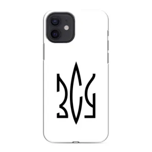 Чехлы для iPhone 12 mini  Укр. Символика (AlphaPrint) (ЗСУ герб)