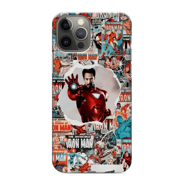 Чехол с принтом «Айронмен» для iPhone 12 Pro Max