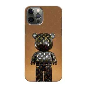 Чехлы для iPhone 12 Pro Max - Bearbrick Louis Vuitton (PREMIUMPrint)