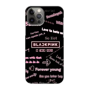 Чехол с музыкальной группой для iPhone 12 Pro Max (BLACKPINK)
