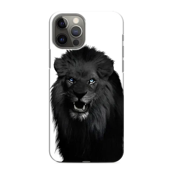 Чохол з принтом «Чорний ЛЕВ» для iPhone 12 Pro Max