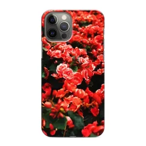 Чохли з квітами для iPhone 12 Pro Max (VPrint) (Квіти червоні)