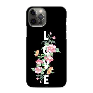 Чехлы для любимой на Епл 12 Про Мехс (VPrint) (Квіти LOVE)