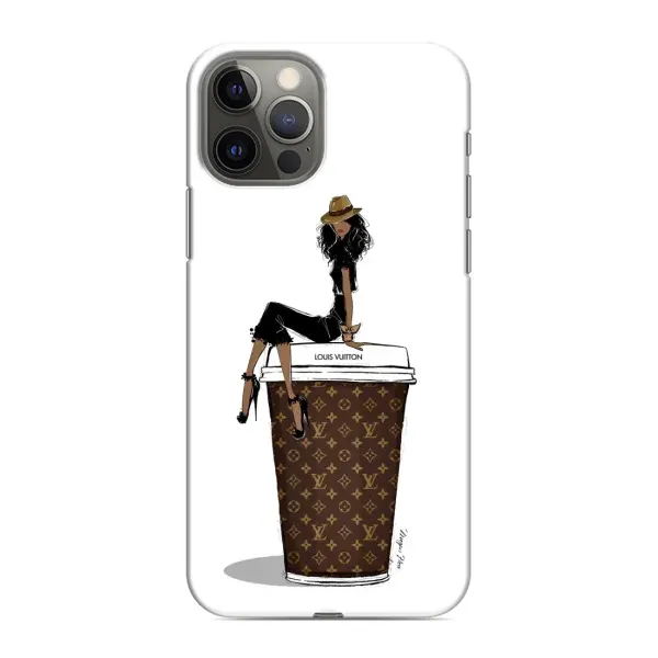 Чохол з принтом «кава LOUIS VUITTON» для iPhone 12 Pro Max Чохол з принтом «кава LOUIS VUITTON» для iPhone 12 Pro Max