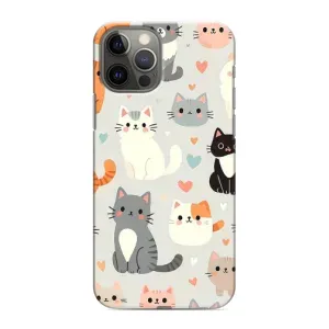 Чехол с принтом «Коллаж котов» для iPhone 12 Pro Max
