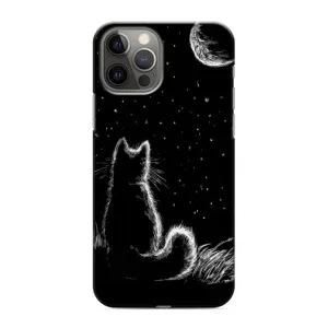 Чехол с принтом для iPhone 12 Pro Max (AlphaPrint) Модные коты