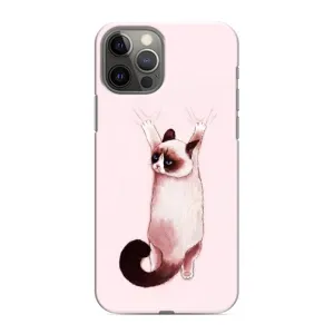 Чохол на Епл 12 Про Мехс з Котиками (VPrint) (Котик падає)