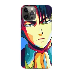 Чохли Персонажі Аніме Наруто для iPhone 12 Pro Max (AlphaPrint) (Леві Аккерман)