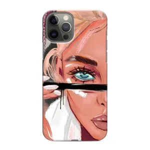 Чохол з друком для iPhone 12 Pro Max - (Мода) (AlphaPrint) (Макіяж)