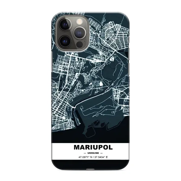 Чехол с принтом «Мариуполь» для iPhone 12 Pro Max