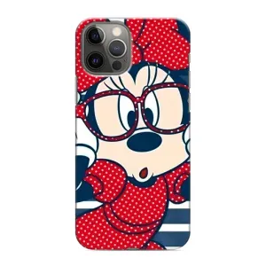 Міккі Маус чохол для iPhone 12 Pro Max (AlphaPrint - Мультяшні) (Маус в окулярах)