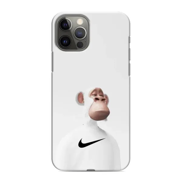 Чохол з принтом «мавпа NFT Nike» для iPhone 12 Pro Max