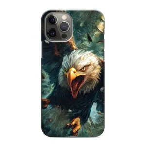 Чохол з картинкою 'Хижаки' для iPhone 12 Pro Max (Орел у польоті)