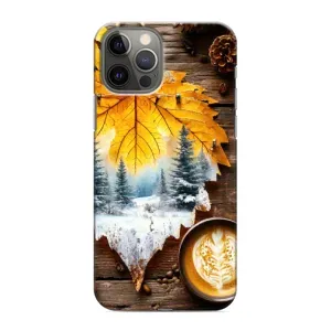 Чехол с принтом «Осенне-зимний кофе» для iPhone 12 Pro Max