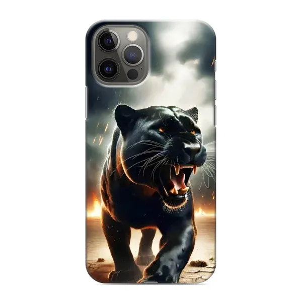 Чохол з принтом «Чорна пантера» для iPhone 12 Pro Max Чохол з принтом «Чорна пантера» для iPhone 12 Pro Max