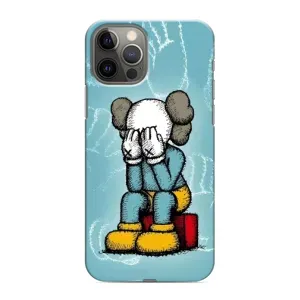 Чехлы для iPhone 12 Pro Max - Bearbrick Louis Vuitton (PREMIUMPrint) (Плач Bearbrick)