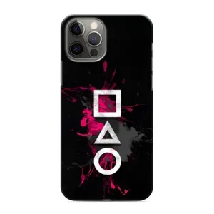 Чехол Гра в кальмара для iPhone 12 Pro Max (Символы Игра кальмара)