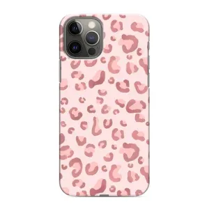 Чохол з розовим принтом для iPhone 12 Pro Max (Рожевий леопард)