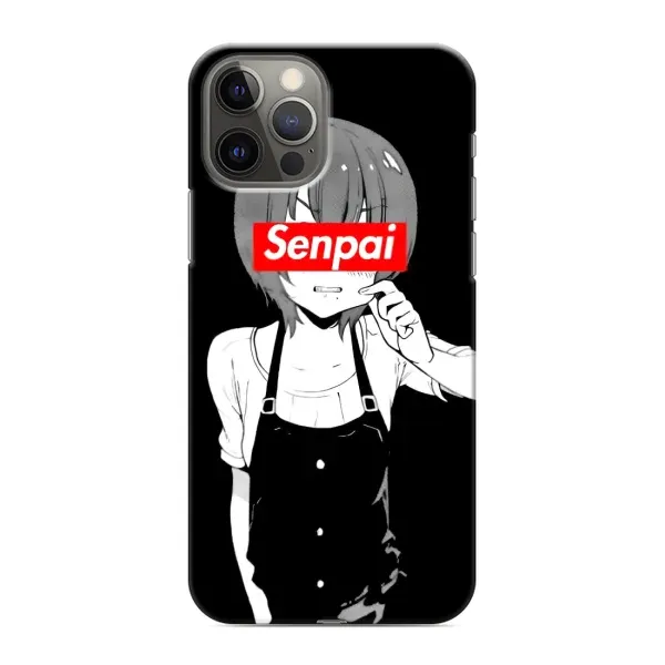 Чохол з принтом «Senpai» для iPhone 12 Pro Max Чохол з принтом «Senpai» для iPhone 12 Pro Max