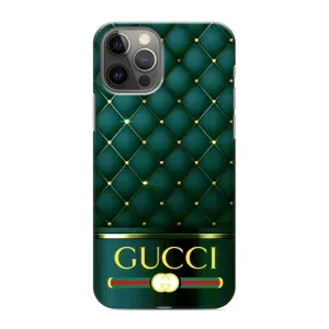 Чохли  GUCCI для Епл 12 Про Мехс (AlphaPrint) (Текстура Гуччі)