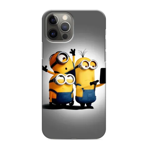 Чехол с принтом «Три миньона» для iPhone 12 Pro Max