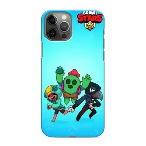 Чехлы Brawl Stars для iPhone 12 Pro Max (AlphaPrint) (Тріо героїв)