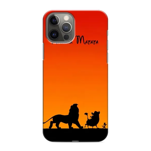 Чохол з принтом «Акуна Матата закат» для iPhone 12 Pro