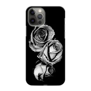 Чохол з картинкою (Стильні) Apple 12 Pro - (AlphaPrint) (Чорна троянда)