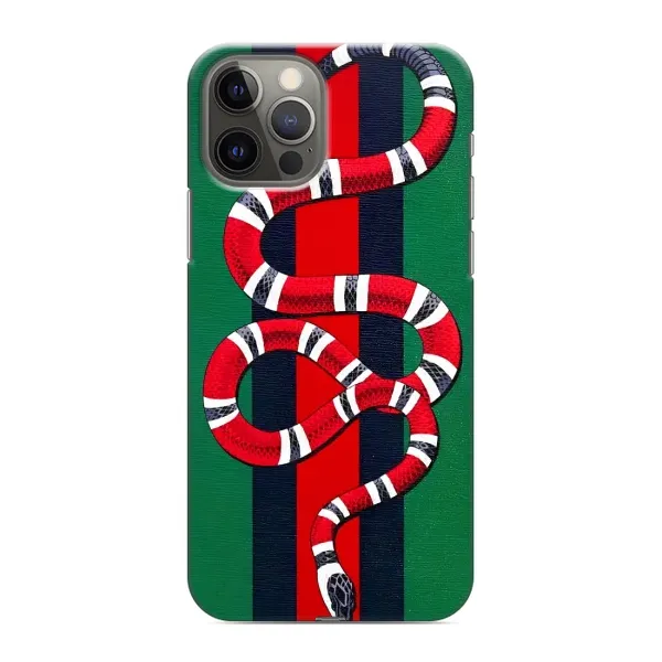 Чехол с принтом «Gucci змия» для iPhone 12 Pro
